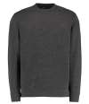 K302 KK302 Kustom Kit Klassic Sweatshirt Dark Grey Marl colour image